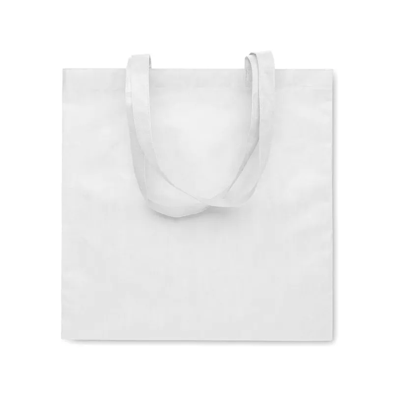 Torba na zakupy z włókniny RPET 80 g/m² KAIMANI - Bialy (MO2194-06)