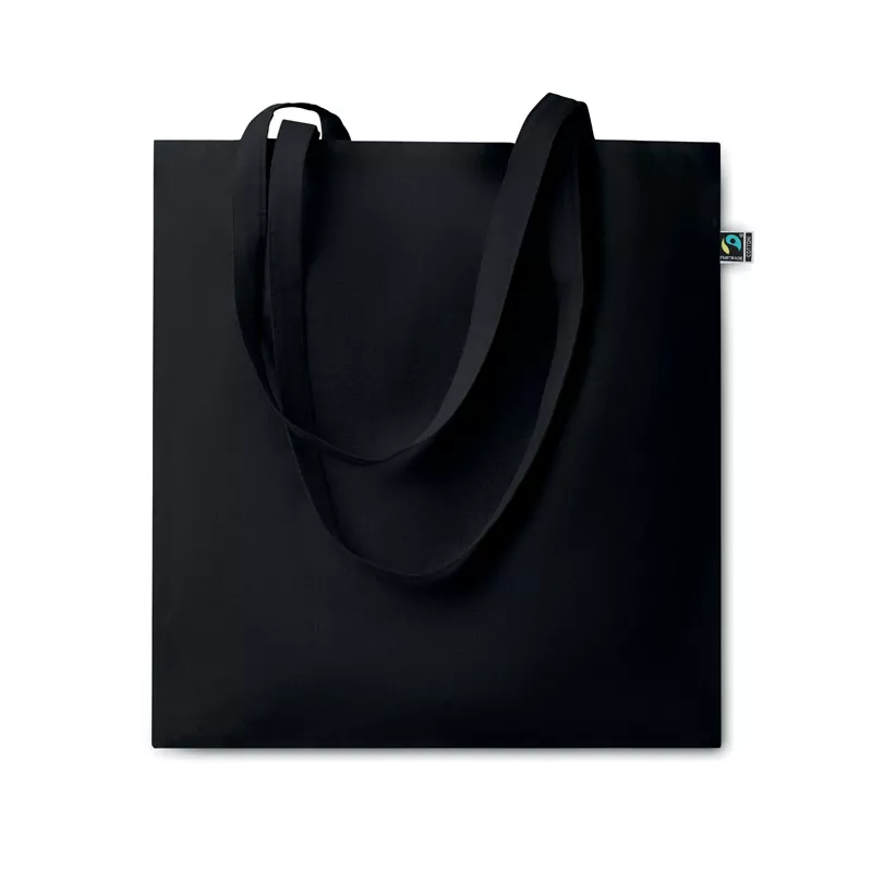 Torba z bawełny Fairtrade 140 g/m² OSOLE COLOUR - Czarny (MO2098-03)