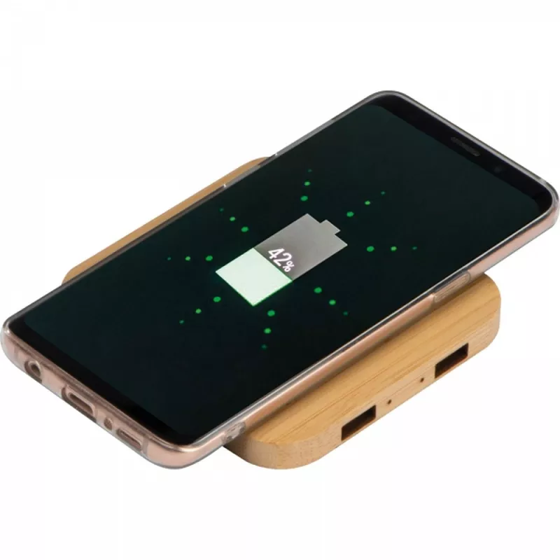 Ładowarka indukcyjna ROMAN - beżowy (3145513)