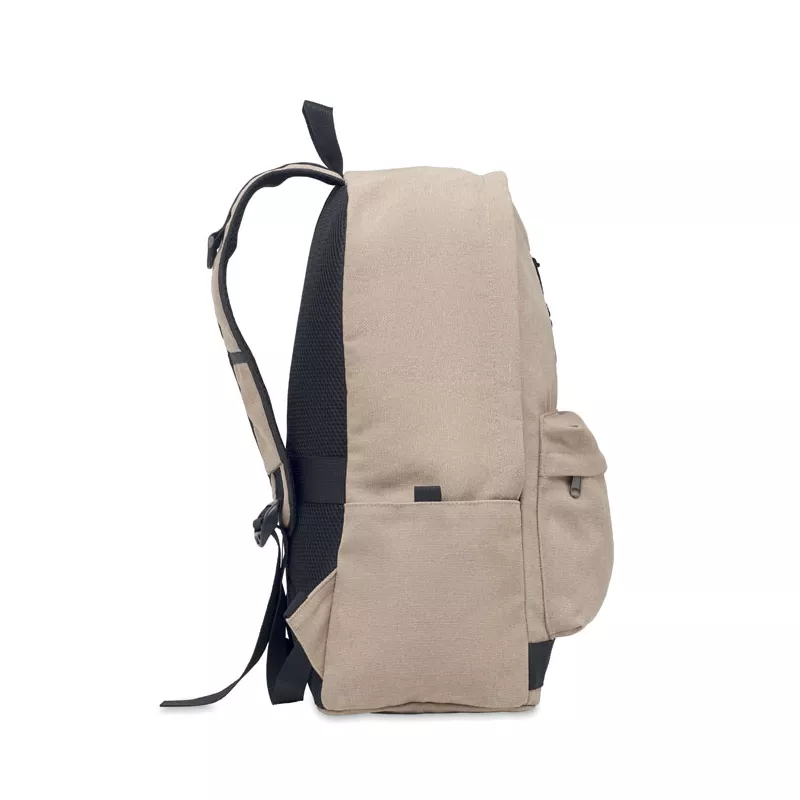 Plecak na laptop 15" z recyklingu 450 g/m² LEIRUR - Sznur (MO2391-65)