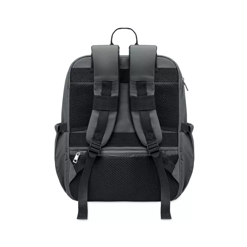 Plecak kabinowy z nylonu na laptop 15" 20 l SALEM - Kamienny Szary (MO3155-15)