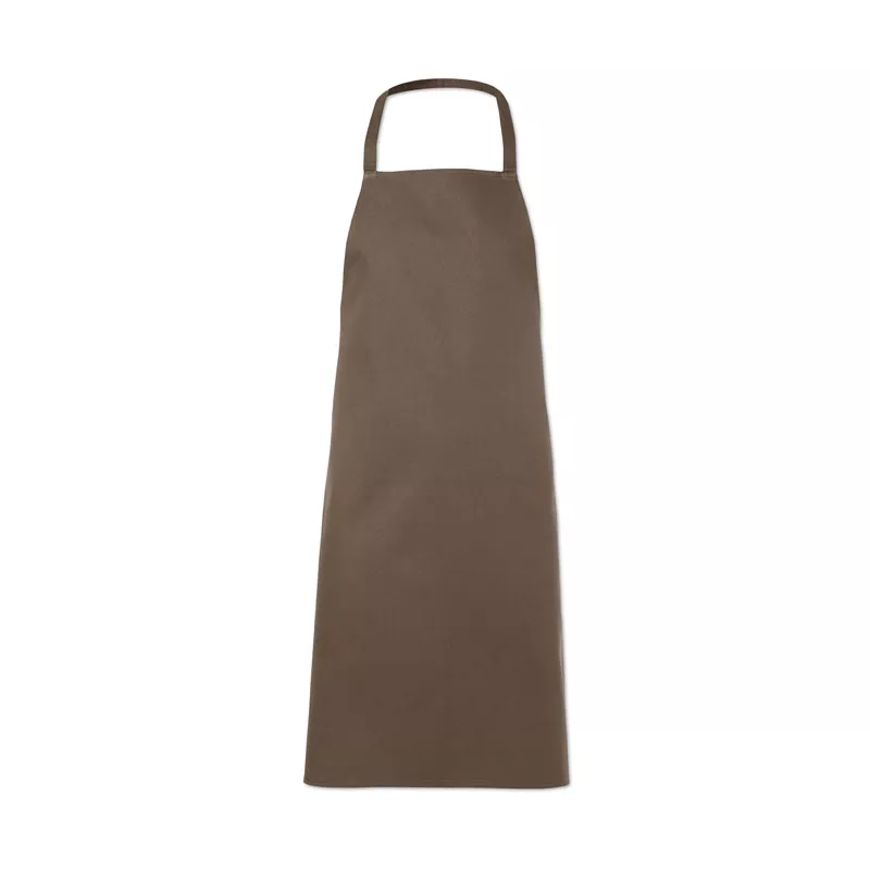 Fartuch kuchenny bawełniany 180 g/m² KITAB GLASGOW - Taupe (MO7251-67)