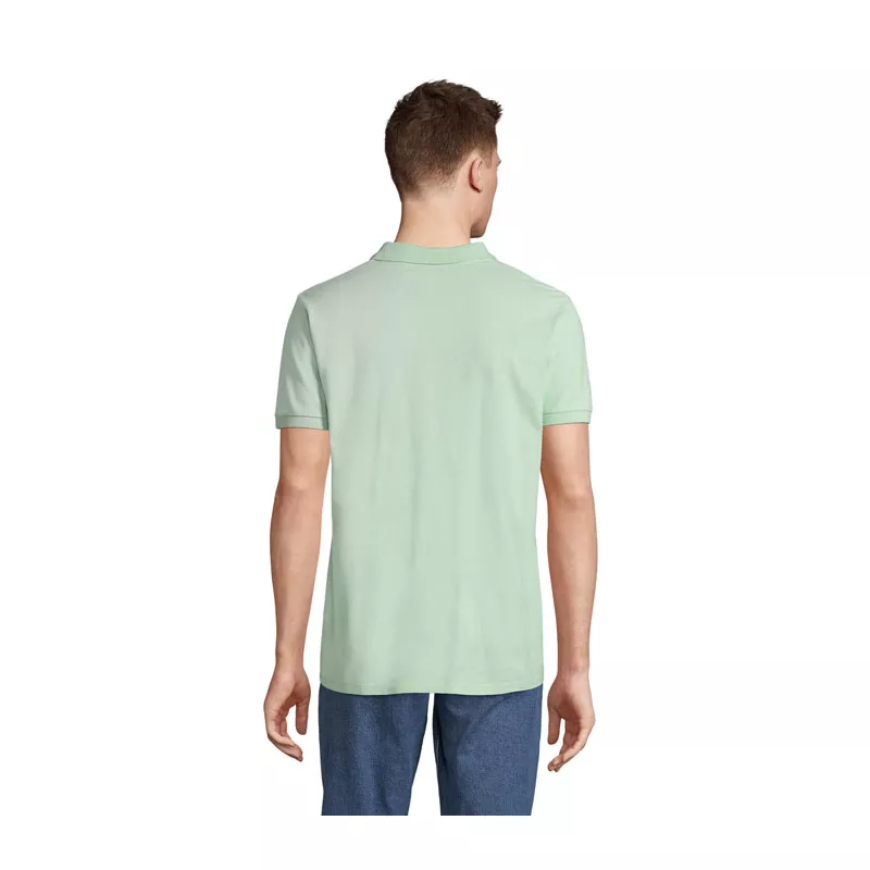 Polo męskie organiczne 170 g/m² Sol's PLANET MEN - Frozen Green (S03566-GN)