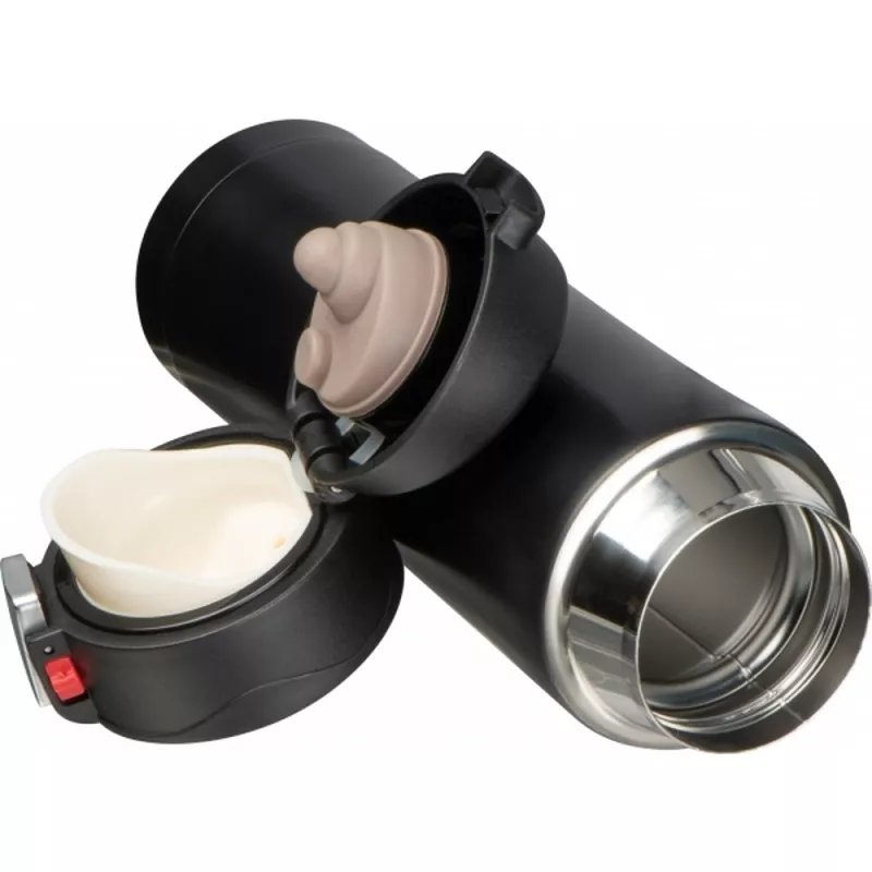 Butelka termiczna BUCHAREST 500 ml - czarny (372903)