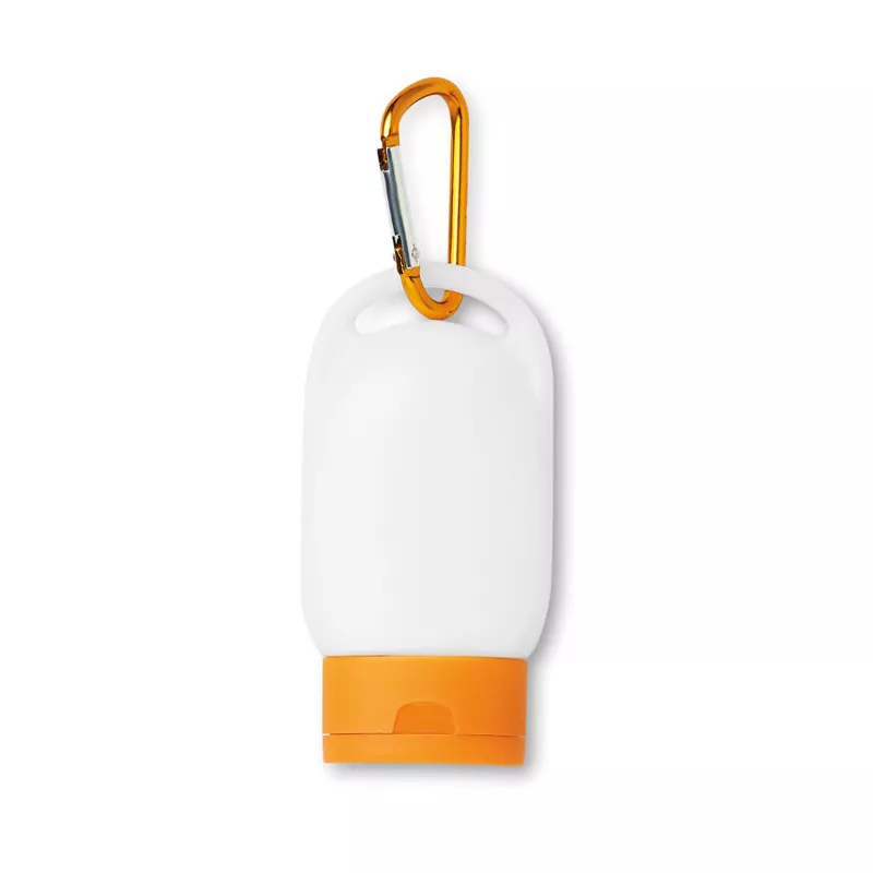 Krem do opalania SPF 25 z karabińczykiem 30 ml SUNCARE - Pomaranczowy (MO8512-10)