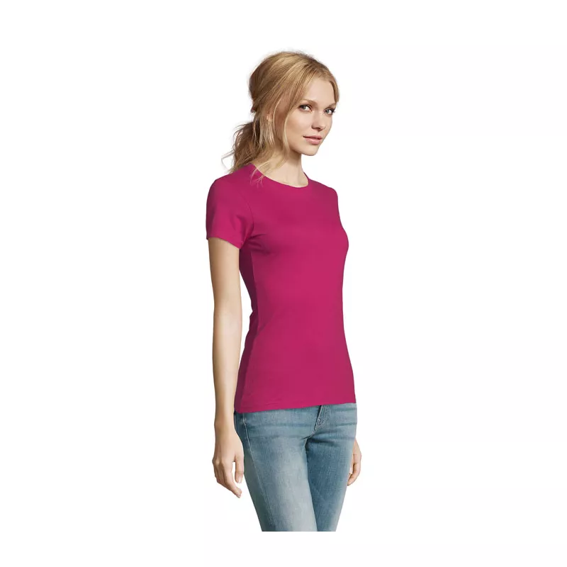 Koszulka damska 190 g/m² Sol's IMPERIAL WOMEN - Fuchsia (S11502-FU)