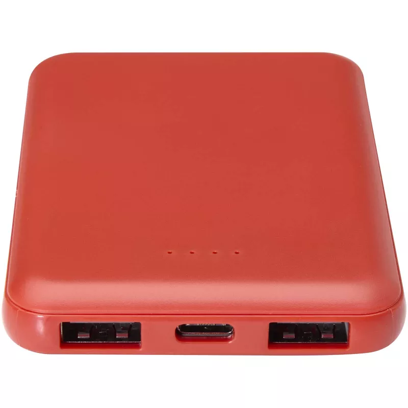 Asama powerbank o pojemności 5000 mAh Type-C z tworzyw sztucznych pochodzących z recyklingu - Brick (12438332)