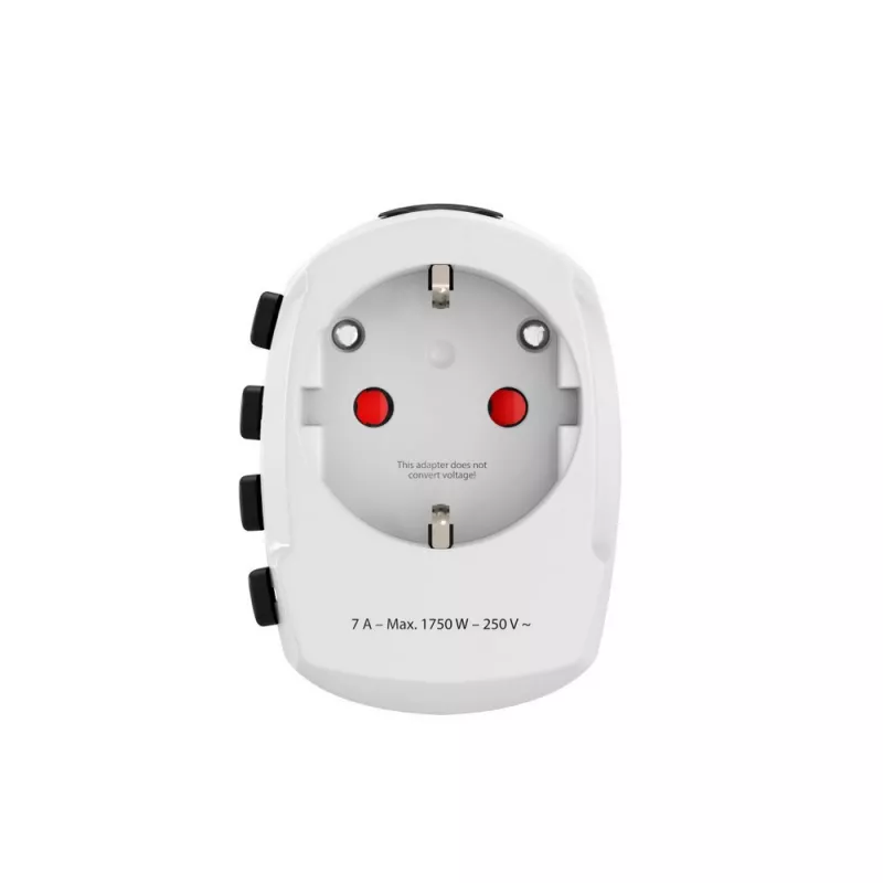 Adapter podróżny Skross for Hama Pro - biały (VH050-02)
