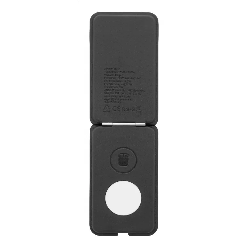 LuxCharge Stand Uchwyt na telefon RPU, ładowarka indukcyjna - czarny (AP864120-10)