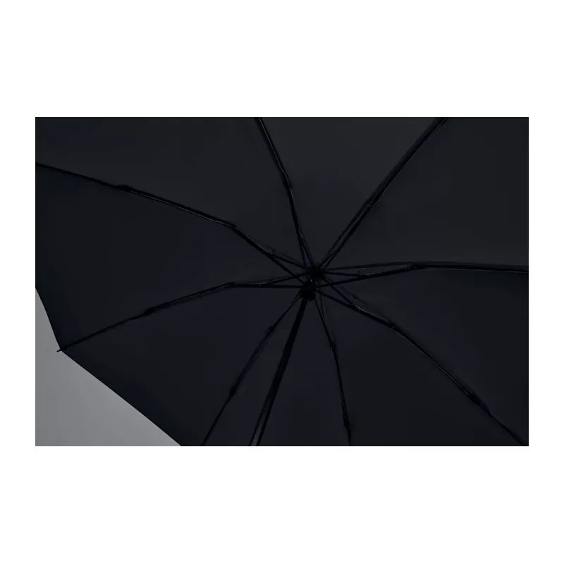 Parasol odwrotny składany 23" z RPET AGUMBE - Czarny (MO2925-03)