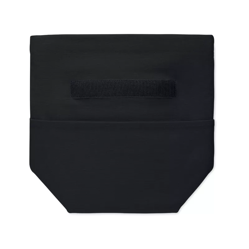 Torba termiczna na lunch z recyklingu RECOBA COLOUR - Czarny (MO2551-03)