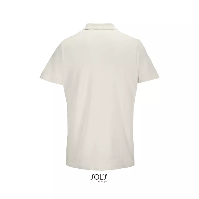 Koszulka polo unisex z czesanej bawełny Sol's PULSE - Off-White (S04502-WW)