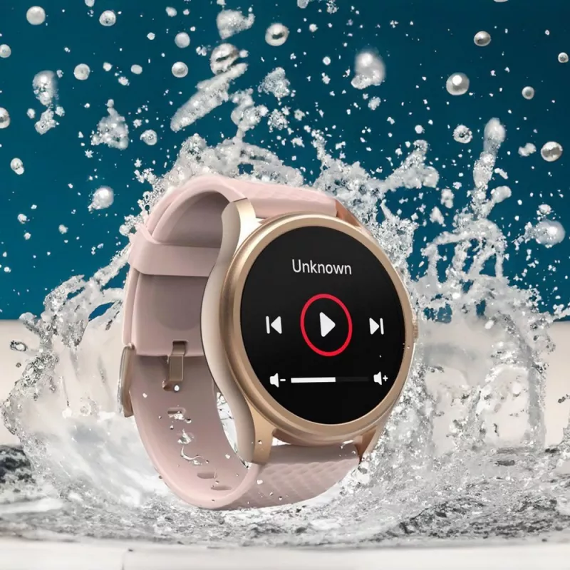 Monitor Aktywności Hama Smartwatch 5010 - złoty (VH032-24)