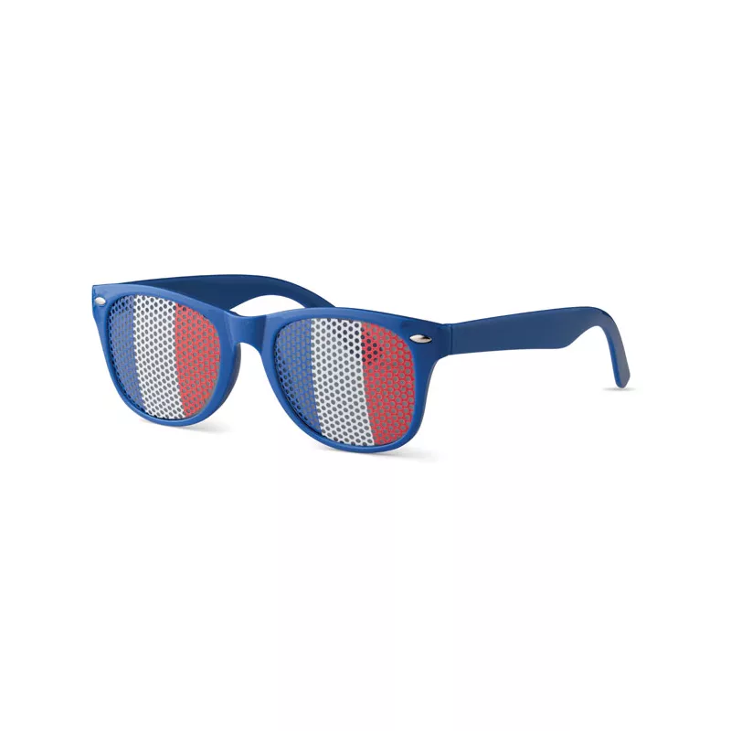 Okulary przeciwsłoneczne kibica FLAG FUN - Niebieski (MO9275-37)