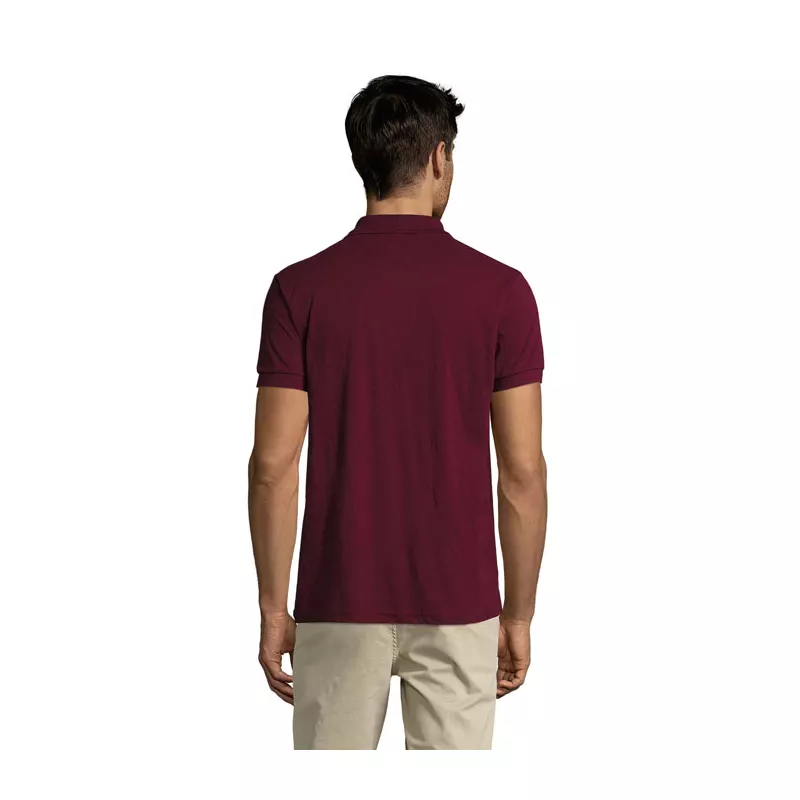Koszulka polo męska 200 g/m² Sol's PRIME MEN - Burgundy (S00571-BG)