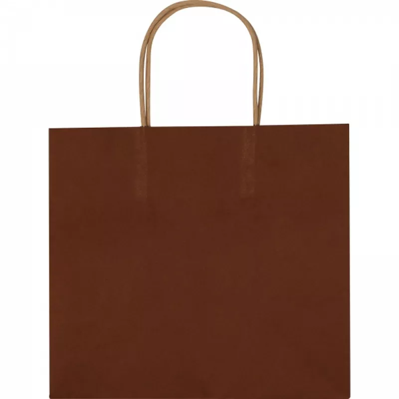 Torba papierowa mała 120 g/m2 HILARY - brązowy (6181801)