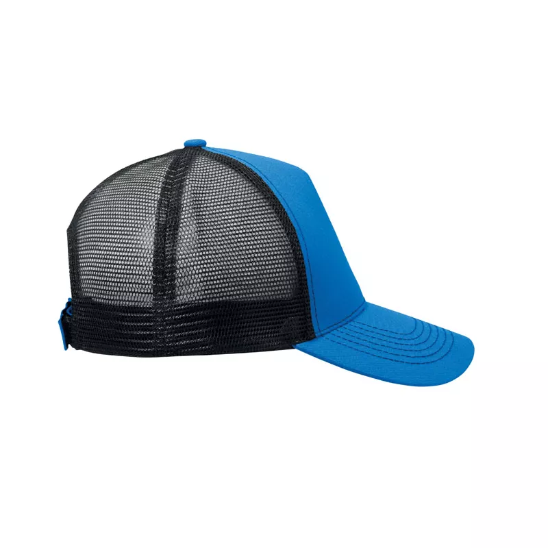 Czapka z daszkiem trucker bawełniana 250 g/m² BLIST - Niebieski (MO2986-37)