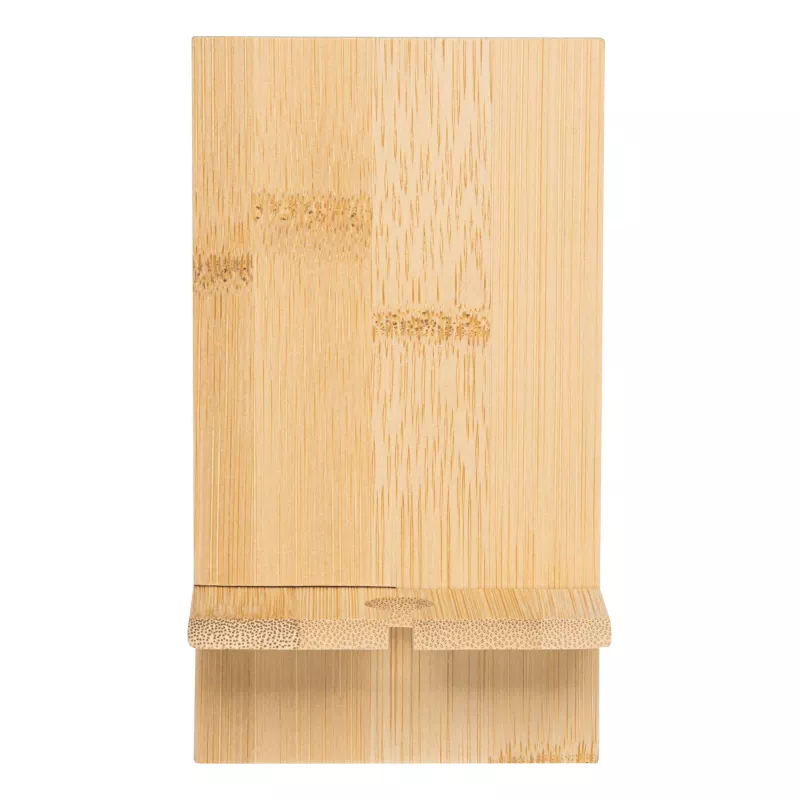 Stojak na smartfon BAMBOO CHAIR - brązowy (56-1107369)