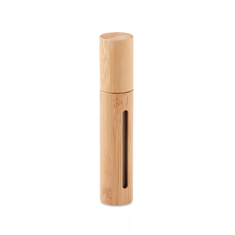 Atomizer na perfumy 10 ml w bambusowej obudowie MIZER - Drewna (MO6697-40)