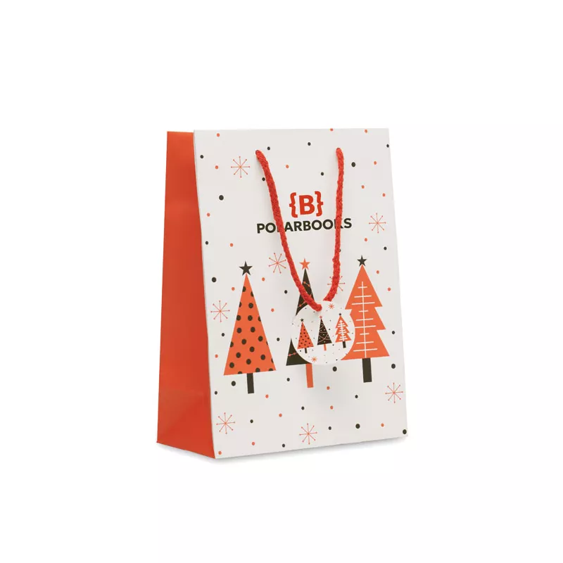 Torba prezentowa papierowa 150 g/m² BOSSA MEDIUM - Bialy (CX1562-06)