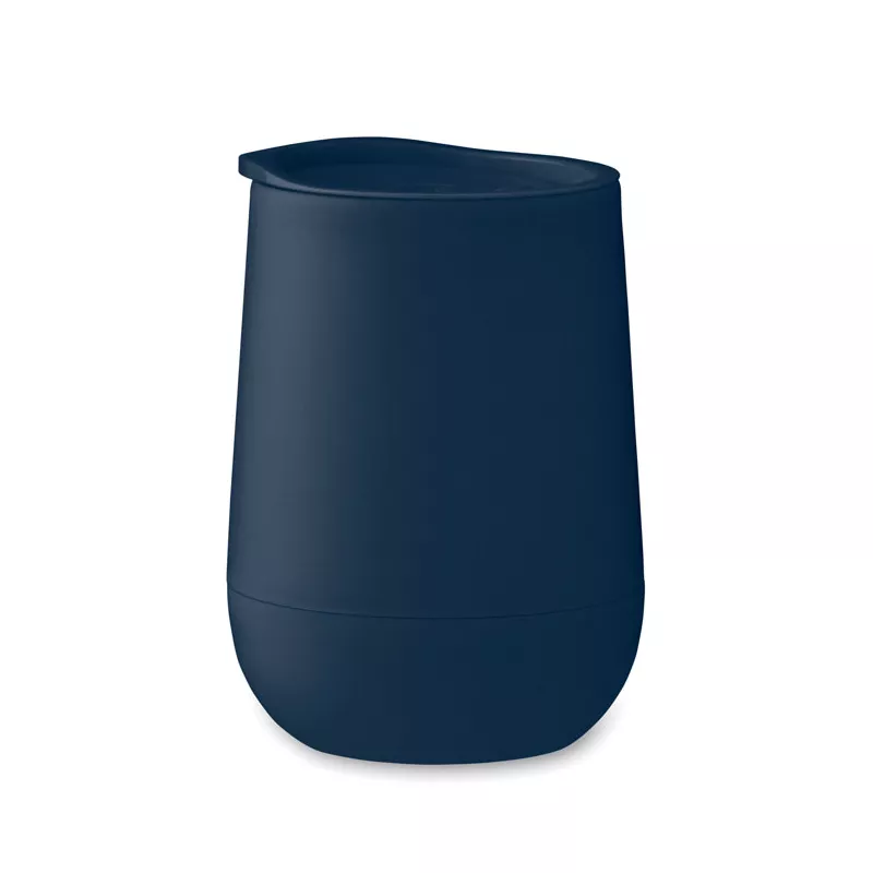Kubek dwuścienny z PP 300 ml GO - Francuski Granat (MO2444-85)