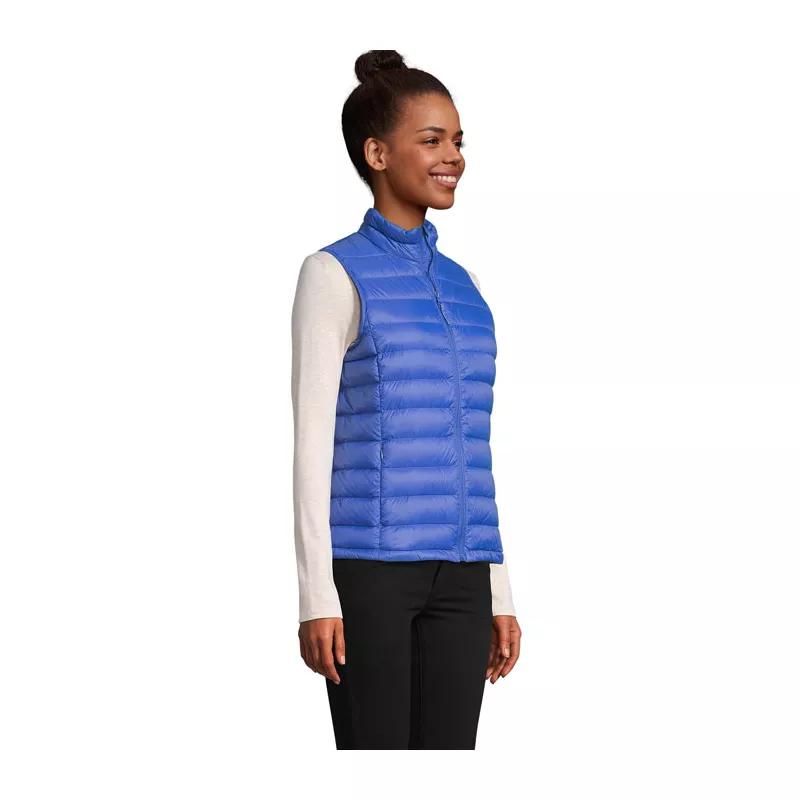 Kamizelka puchowa damska Sol's WILSON BW WOMEN - Niebieski (S02890-RB)