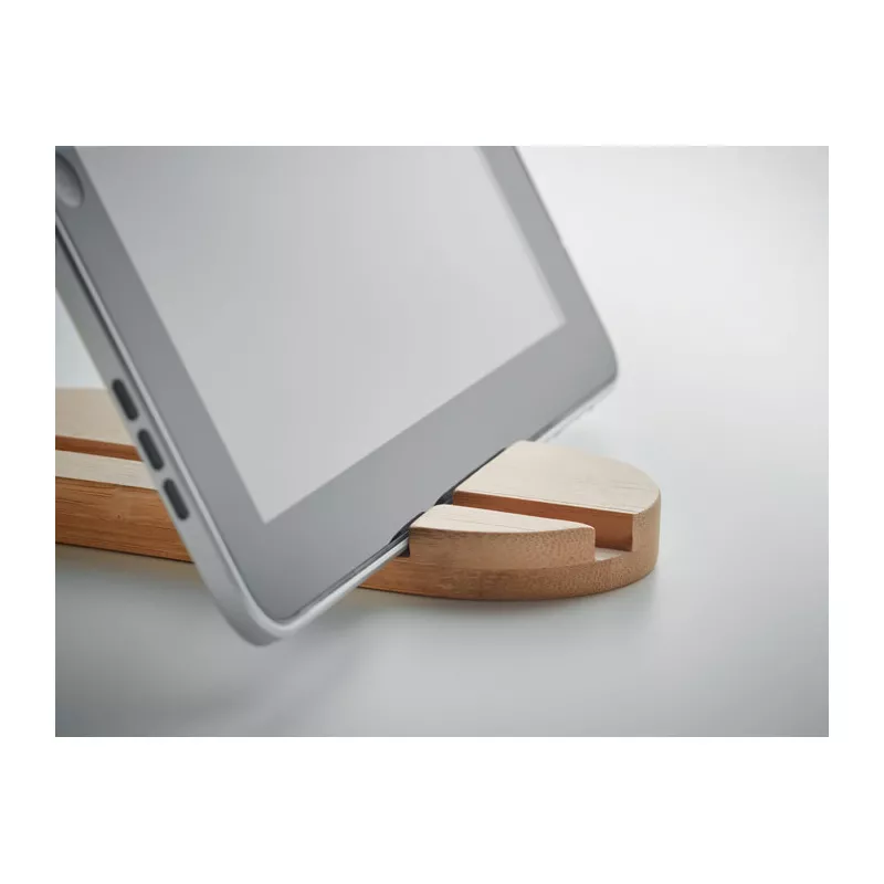 Podstawka pod tablet i smartfon z bambusa ROBIN - Drewna (MO6603-40)