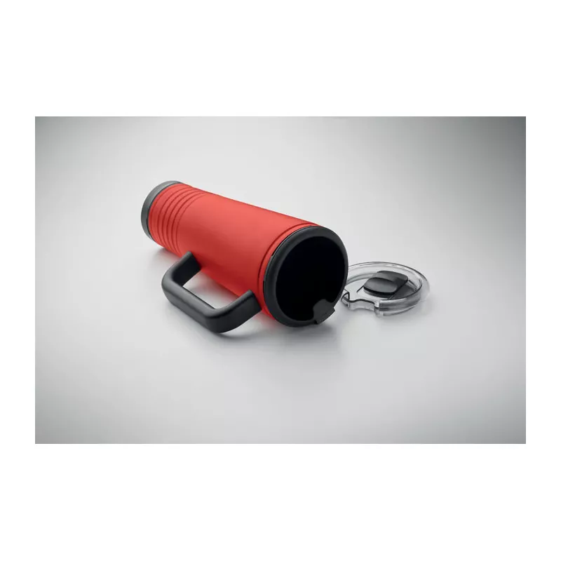 Kubek termiczny dwuścienny 700 ml HOWLER CUP - Czerwony (MO2995-05)