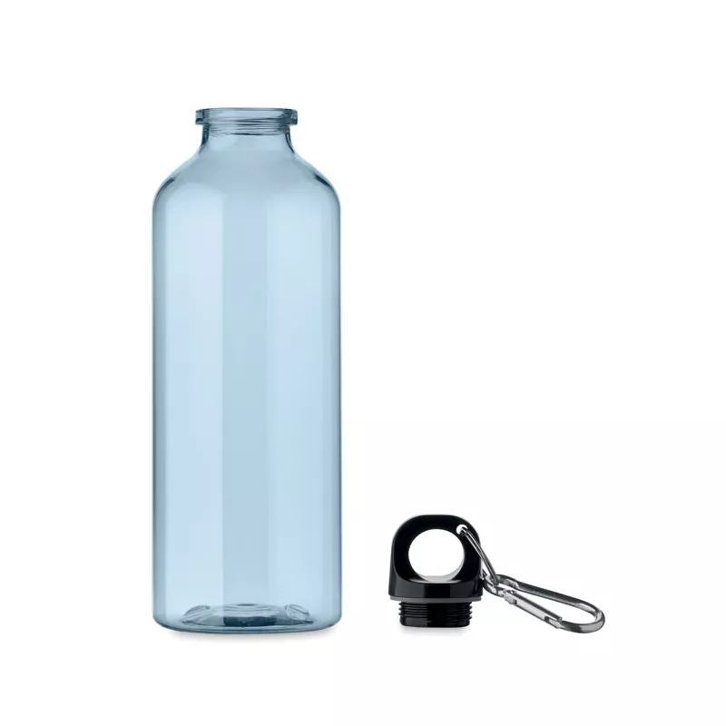 Butelka z RPET z karabińczykiem 500 ml MOSS RE500 - Przezroczysty Blekitny (MO2803-52)