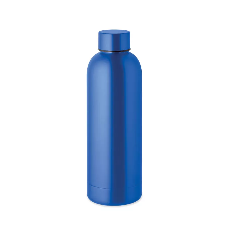 Butelka termiczna ze stali z recyklingu 500 ml ATHENA - Niebieski (MO6750-04)