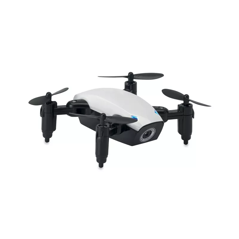 Dron składany z kamerą Wi-Fi DRONIE - Bialy (MO9379-06)
