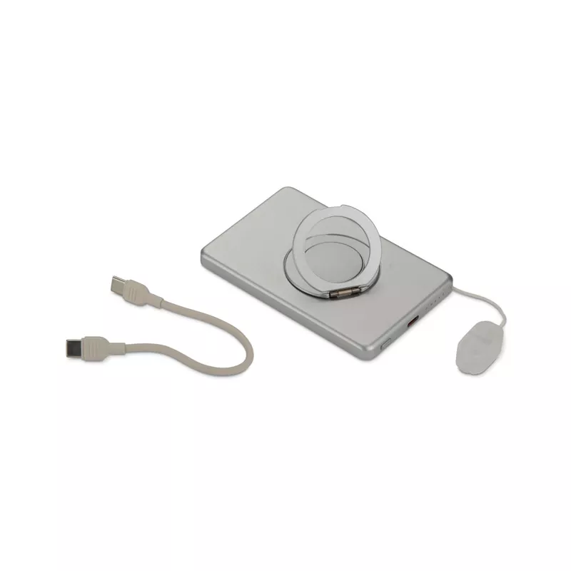 Powerbank ZYNTRA 5000 mAh 20W - srebrny (45136-00)