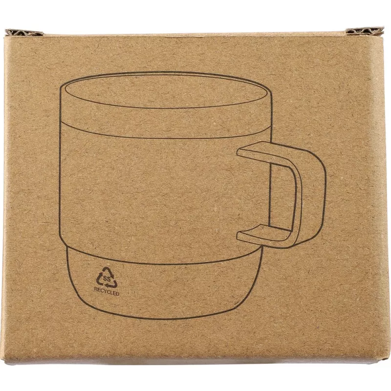 Kubek z powłoką ceramiczną wewnątrz 180 ml - niebieski (VB106-11)