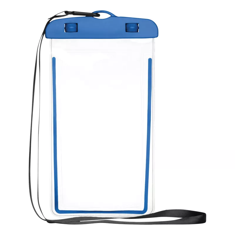 Torebka na telefon DIVER - niebieski, transparentny (56-0404926)
