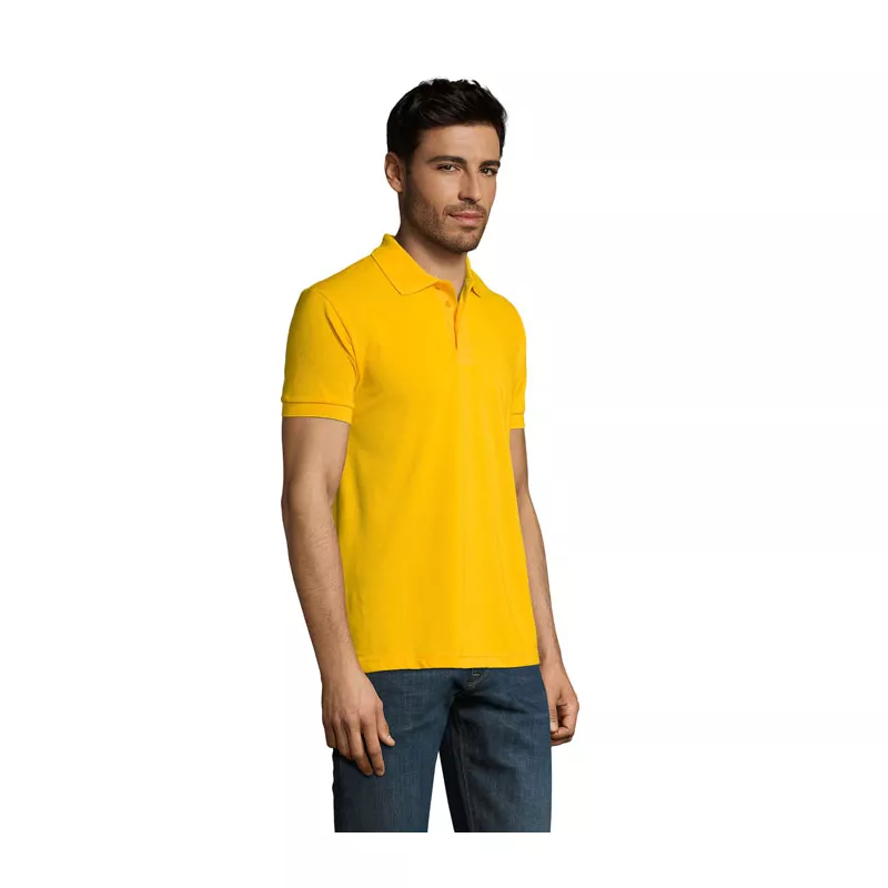 Koszulka polo męska 200 g/m² Sol's PRIME MEN - Dorado (S00571-GO)