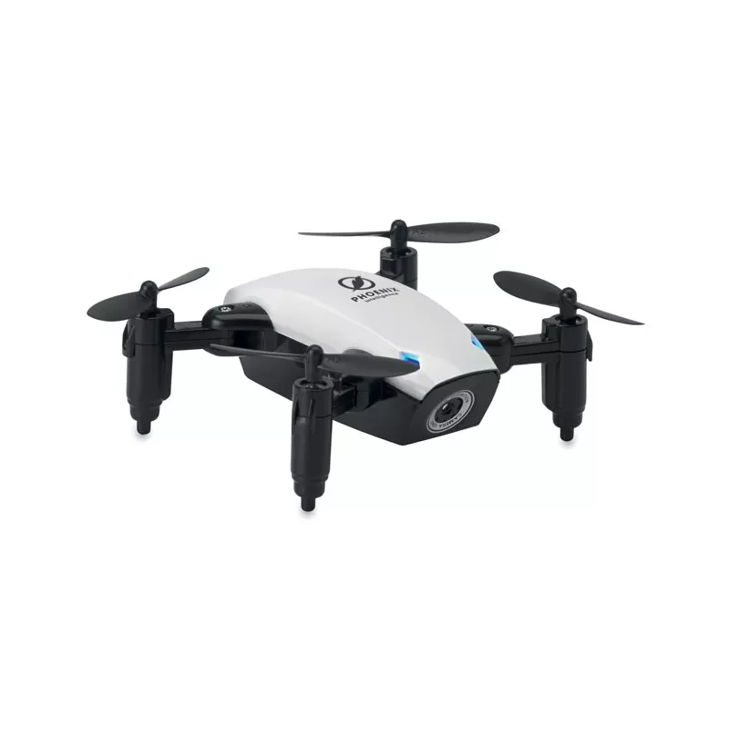 Dron składany z kamerą Wi-Fi DRONIE - Bialy (MO9379-06)