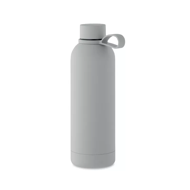Butelka termiczna ze stali z recyklingu 500 ml EMERALD - Szary (MO2315-07)