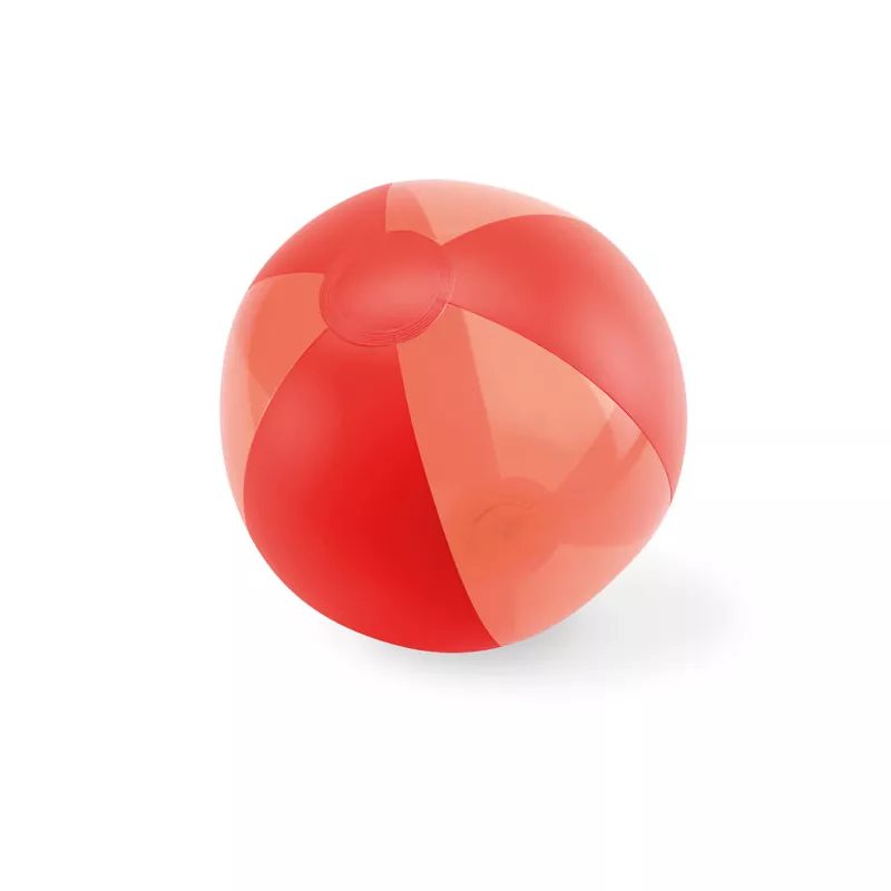 Piłka plażowa dmuchana 24 cm AQUATIME - Czerwony (MO8701-05)