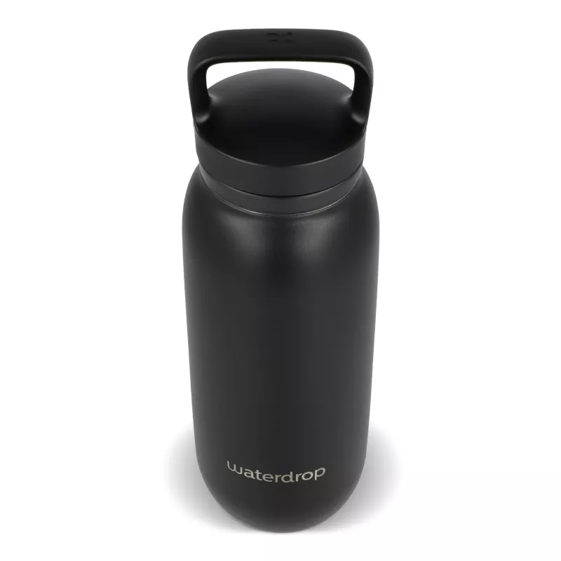 Termiczna butelka uniwersalna Waterdrop z ustnikiem 600 ml - czarny (LT47000-N0002)