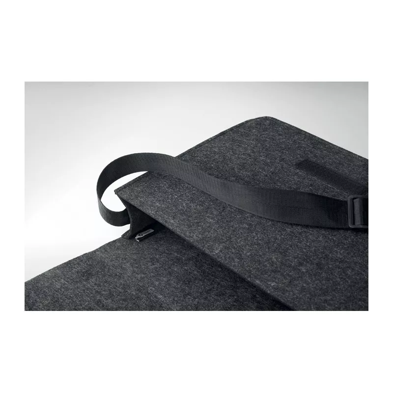 Torba na laptop 15" z filcu RPET BAGLO - Kamienny Szary (MO6186-15)