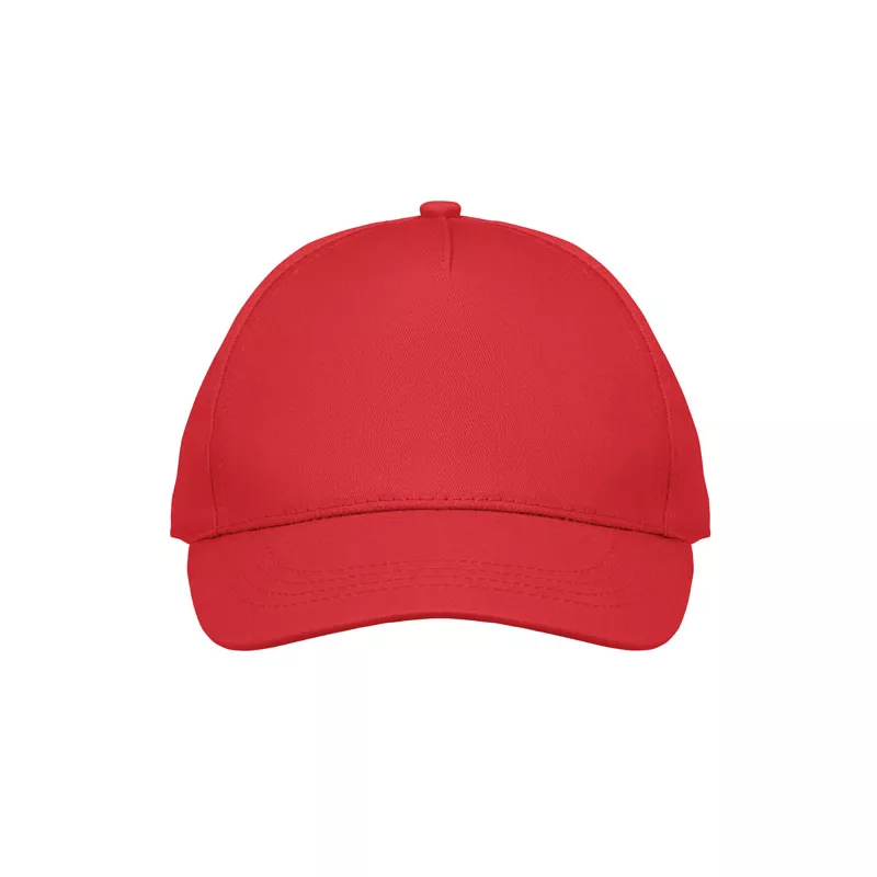 Czapka z daszkiem dziecięca 180 g/m² BUZZ KIDS - Czerwony (MO2346-05)