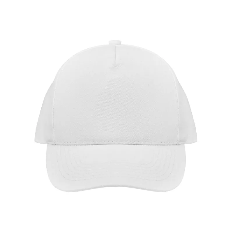 Czapka z daszkiem organiczna 250 g/m² BICCA CAP - Bialy (MO6432-06)