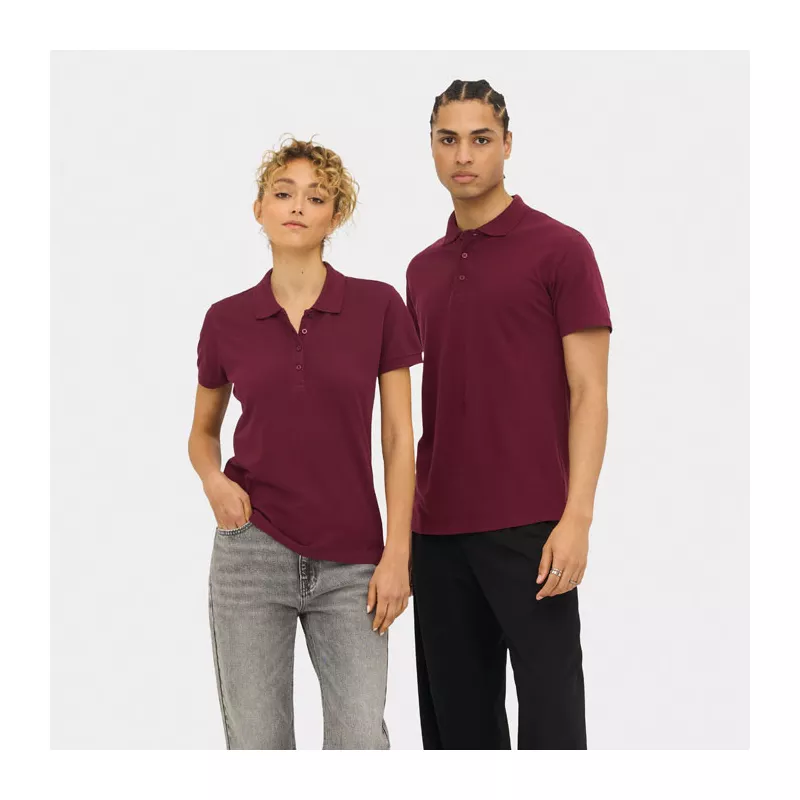 Koszulka polo damska piqué 170 g/m² Sol's PASSION - Burgundy (S11338-BG)