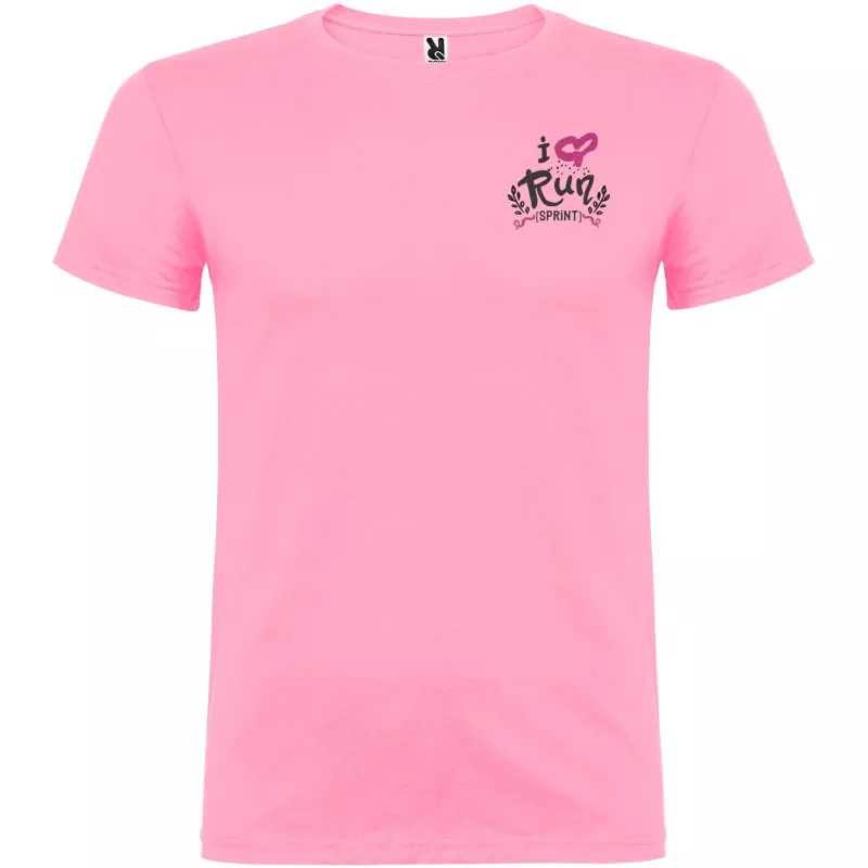Koszulka T-shirt męska bawełniana 155 g/m² Roly Beagle - Silk pink (R6554-SILKPINK)