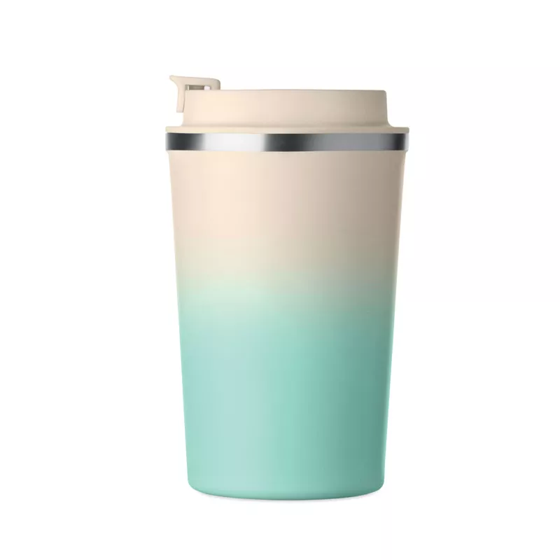 Kubek termiczny stalowy 350 ml BRACE GRADIENT - Miętowy Zielony (MO2885-77)