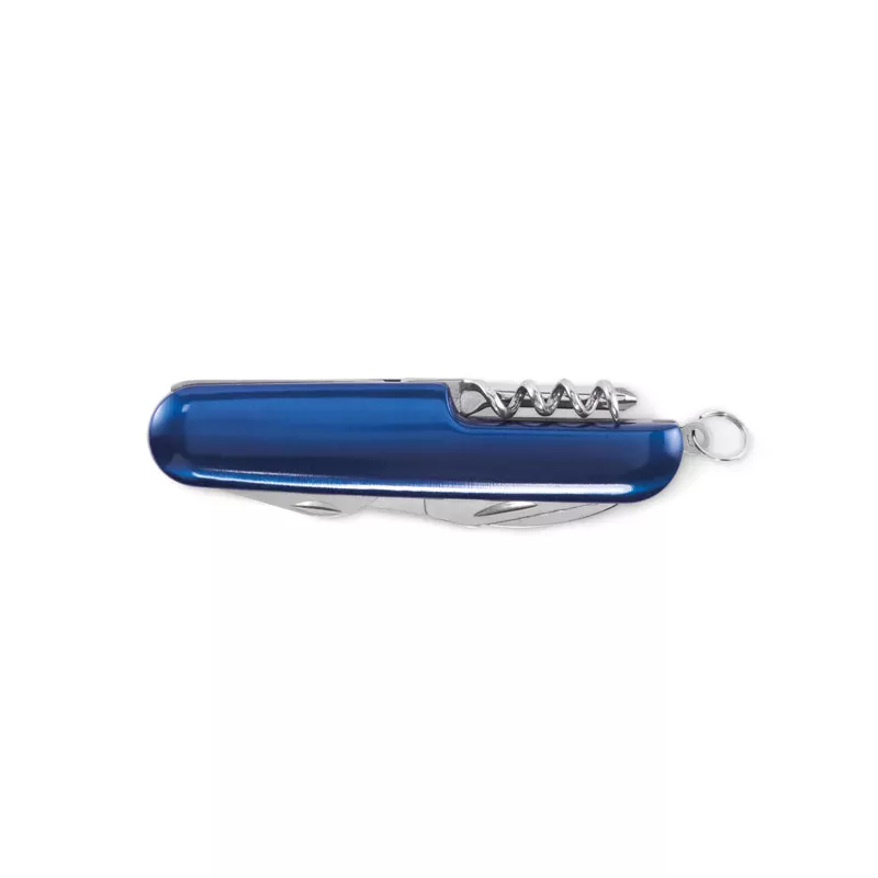 Scyzoryk z aluminium 5 funkcji MULTICHILLO - Niebieski (MO2531-04)