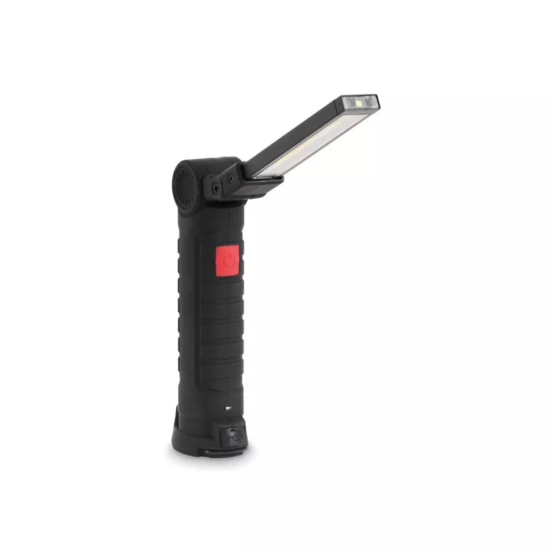 Lampa akumulatorowa obrotowa 1200 mAh ROTATE - Czarny (MO2834-03)