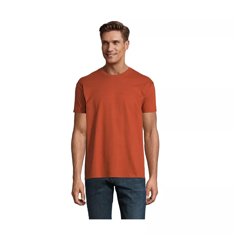 Koszulka męska bawełniana 190 g/m² Sol's IMPERIAL - Terakota (S11500-TE)