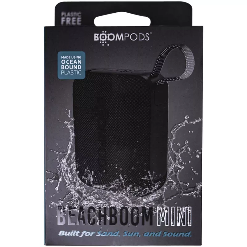 Wodoodporny minigłośnik Boompods Beachboom Mini 5W - Czarny (12082990)