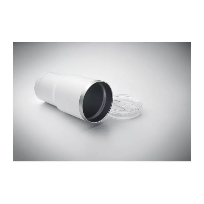 Kubek termiczny ze stali z recyklingu 500 ml SUM - Bialy (MO2597-06)